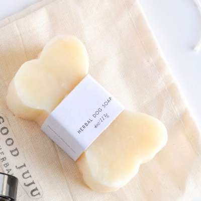 Private Label Bone Shape Dog Soap Cleaner Sterilizes And Removes Fleas And Softens Hair